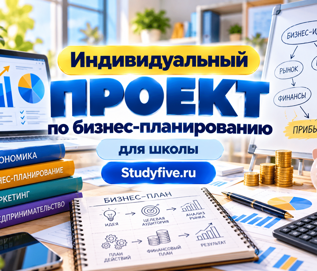 Заказать индивидуальный проект по бизнес-планированию - разработка бизнес-плана для школы